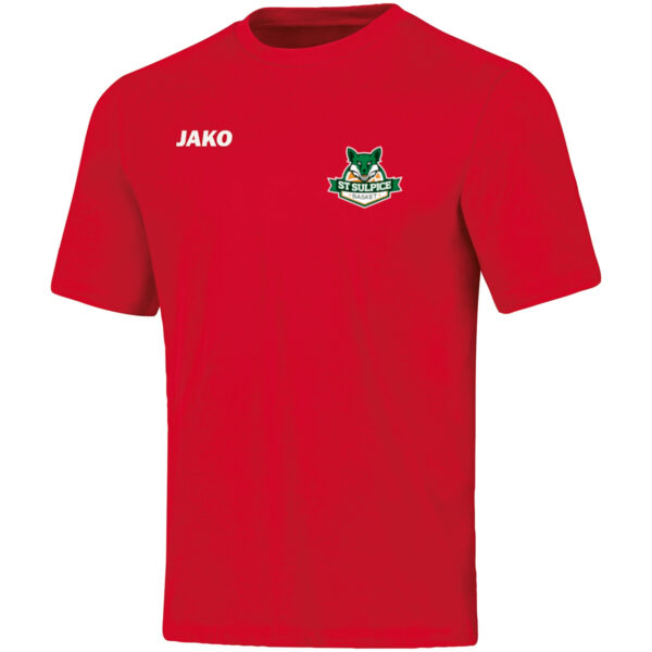 T-shirt coton enfant rouge