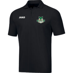 Polo coton enfant noir