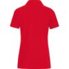 Polo coton femme rouge – Image 3