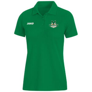 Polo coton femme vert