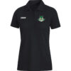 Polo coton femme noir – Image 2