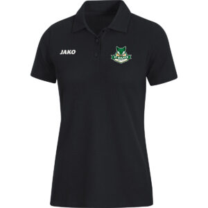 Polo coton femme noir