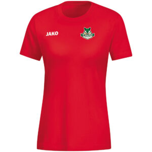 T-shirt coton femme rouge
