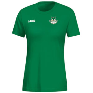 T-shirt coton femme vert