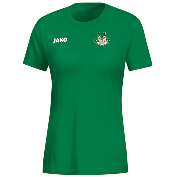 T-shirt coton femme vert