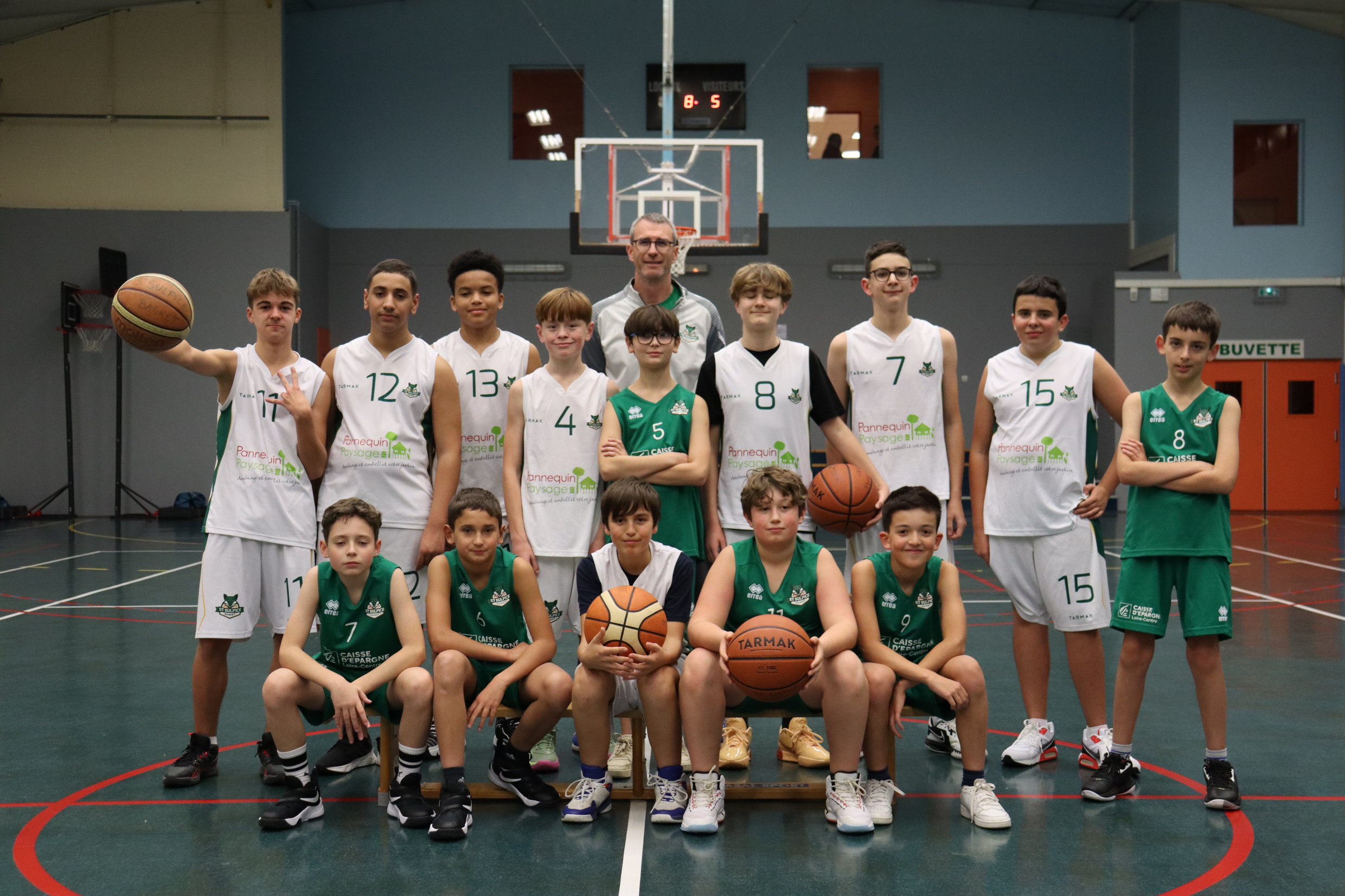 Photo de l'équipe U15M