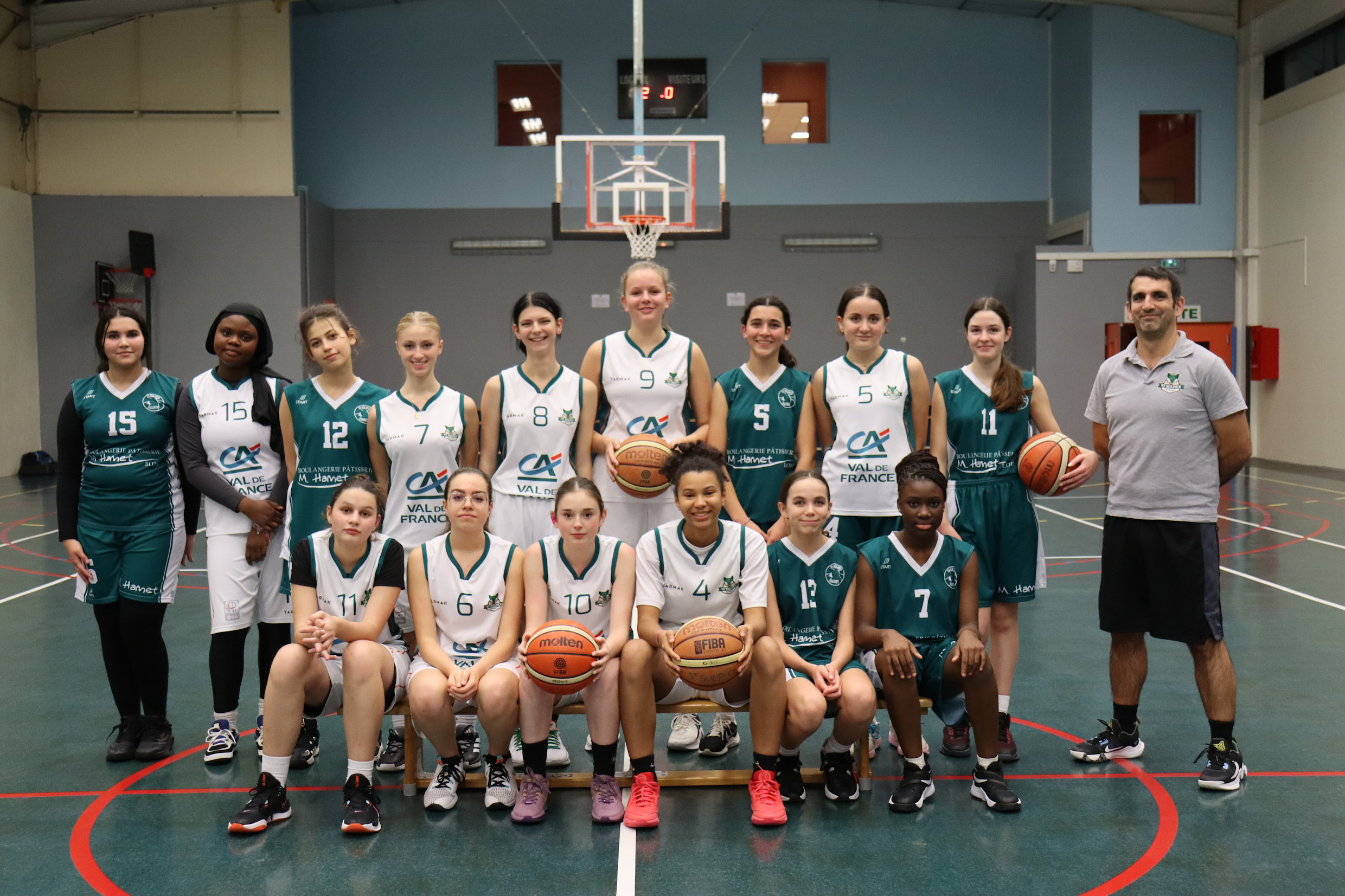 Photo de l'équipe U18F